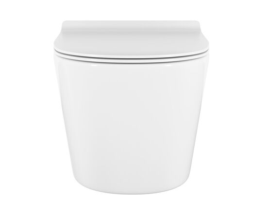 унитаз подвесной vitra m50 8302b003-6404, безободковый, торнадо, vortexflush, сиденье с микролифтом в Шымкенте фото № 5