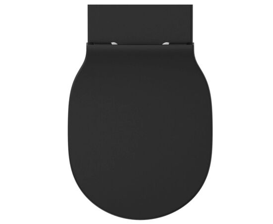 унитаз подвесной ideal standard connect air e2288v3 безободковый, черный матовый в Шымкенте фото № 6