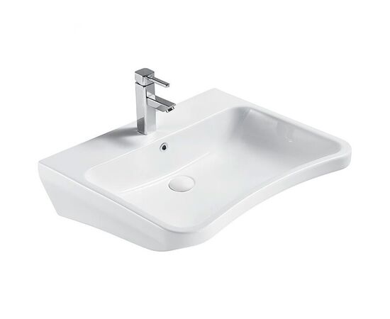 раковина подвесная hans hs-001 65x56,6см, специального назначения, белая в Шымкенте фото № 1