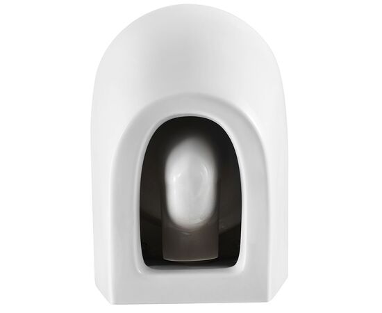 унитаз подвесной hans hs-067tq tornado 3.0, смыв торнадо, 52x36,5, белый в Шымкенте фото № 11