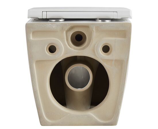 унитаз подвесной hans hs-067tq tornado 3.0, смыв торнадо, 52x36,5, белый в Шымкенте фото № 12