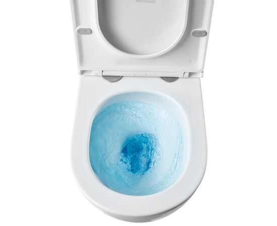 унитаз подвесной hans hs-067tq tornado 3.0, смыв торнадо, 52x36,5, белый в Шымкенте фото № 8