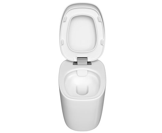 унитаз подвесной vitra plural 7830b401-0075 безободковый белый матовый в Шымкенте фото № 3