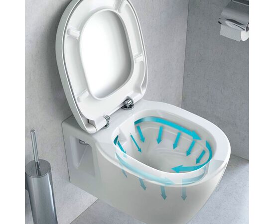 унитаз подвесной ideal standard connect e814901 безободковый в Шымкенте фото № 4